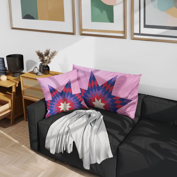 Candy-Floss-Star-Blanket-Pillow