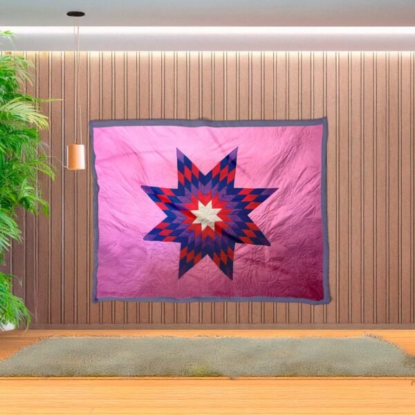 Candy-Floss-Star-Wall-Blanket