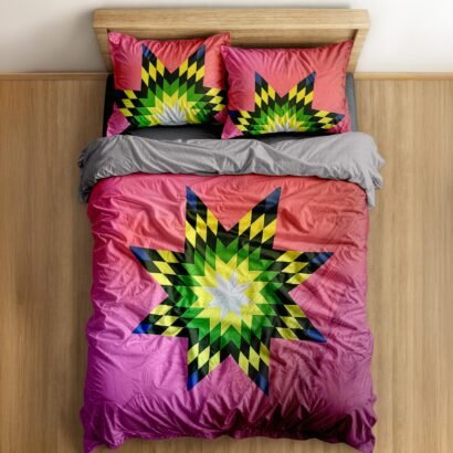 Cotton-Candy-Star-Blanket-Bedroom-Set