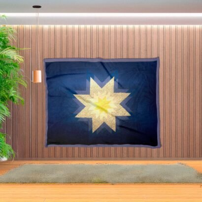 Flower-Bloom-Star-Wall-Blanket