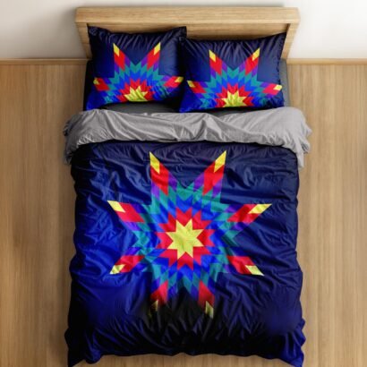 Hogwarts-Star-Blanket-Bedroom-Set