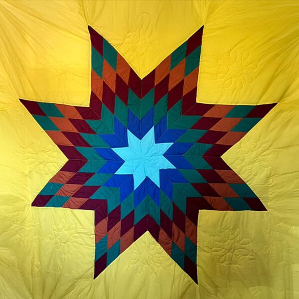 Lemon-Star-Blanket