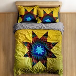 Lemon-Star-Blanket-Bedroom-Set