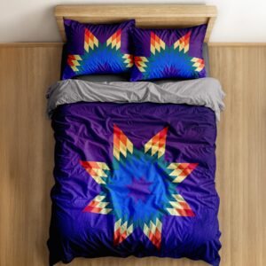 Rainbow-Star-Blanket-Bedroom-Set