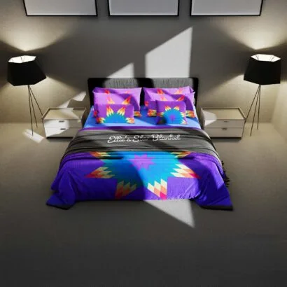 Rainbow-Star-Blanket-Bedroom-Set