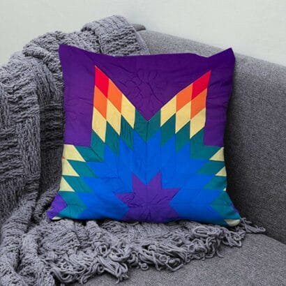 Rainbow-Star-Blanket-Pillow