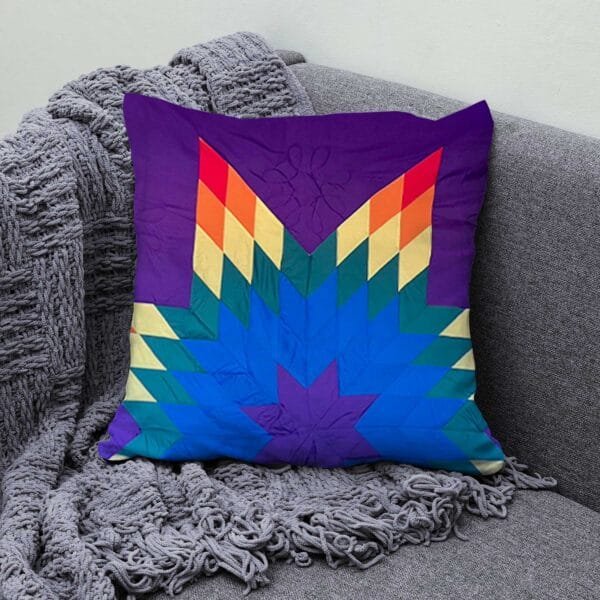 Rainbow-Star-Blanket-Pillow