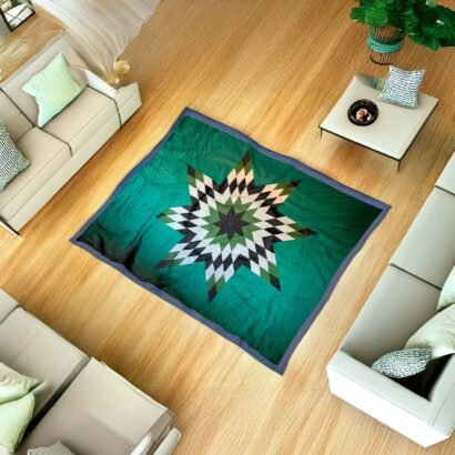 Sage-Star-Throw-Blanket